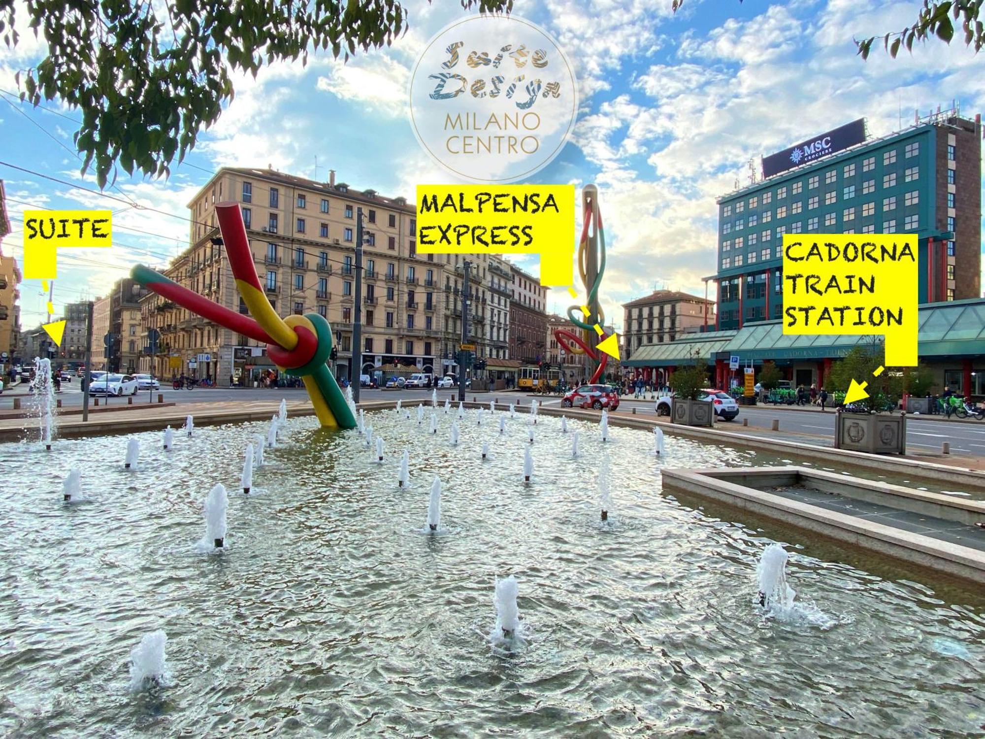 Suite Design Milano Centro Castello-Sforzesco-Cenacolo Dış mekan fotoğraf
